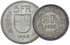Monnaie Suisse argent