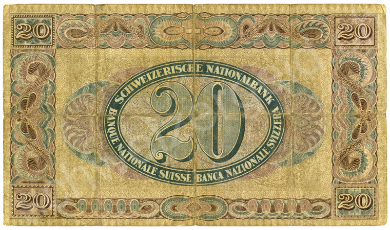 1000 francs, 1954, qualité belle
